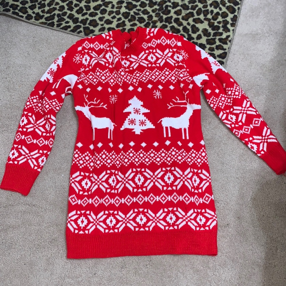 Christmas Sweater Dress